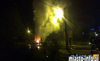 Sułkowice: Na parkingu spłonął samochód