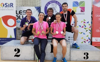 Badminton: Z zawodów w Lublińcu przywieźli worek medali 