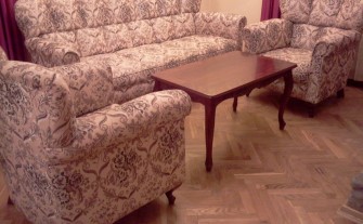 KOMPLET STYLOWYCH MEBLI DO DUŻEGO SALONU / JADALNI