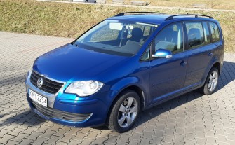 Touran 1.9 TDI, 7 osobowy, alufelgi, klimatronik,navi,webasto