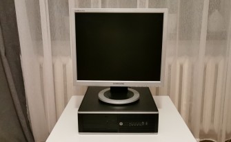 Komputer/Monitor HP AMD A6-5400B/5GB DDR3/160GB HDD/HD 7540D/W7