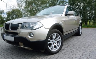 BMW X3 * 2.0 Diesel * 2007r * 4x4 * automat