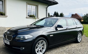 BMW f11 serii 5 525d 218km! Hak, skóra, automat, panorama!