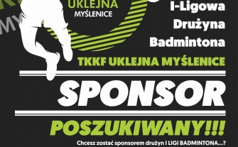 Sponsor dla I-Ligowej drużyny Badmintona poszukiwany!!!