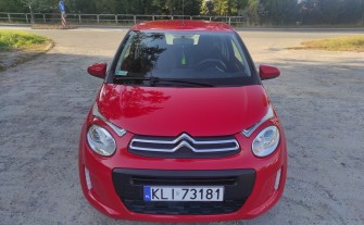 Ładny citroen C1 2-gen 2014 LPG po DUŻYM serwisie, TANIA jazda.