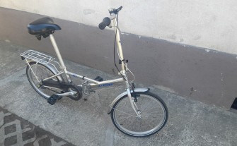 Aluminiowy rower składany CBM, koła 20"