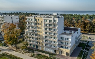 Apartament Mielno-Holiday*401, nad samym morzem.