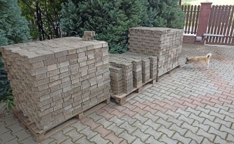 Kostka brukowa z demontażu