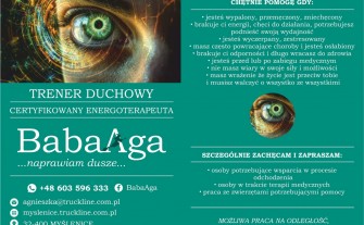 Trener duchowy * BabaAga * ...naprawiam dusze...