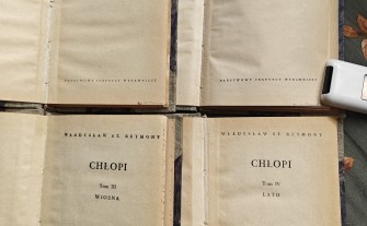"Chłopi" Władysława Reymonta - 4 tomy.