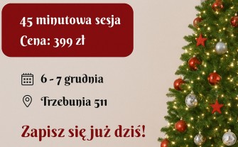 Fotograficzne sesje świąteczne