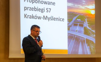 GDDKiA prezentuje 6 wariantów trasy S7 Kraków-Myślenice. Wszystkie przebiegają przez Myślenice