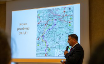 Dyrektor GDDKiA Maciej Ostrowski na temat przebiegu S7 Kraków-Myślenice: „Osobiście jestem związany z wariantem E”