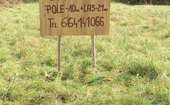 Okazja działka/pole z lasem blisko Krakowa domek przyczepa