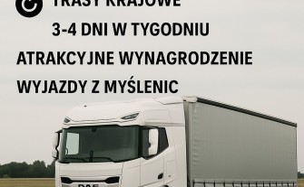 Firma Transportowa zatrudni kierowcę