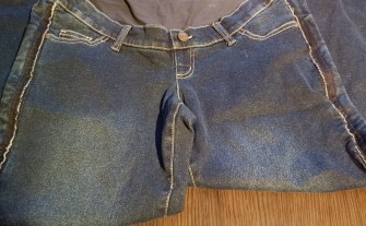 Spodnie z pasem ciążowym