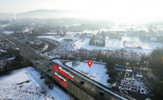 Działka usługowa 20 ar - Krzyszkowice
