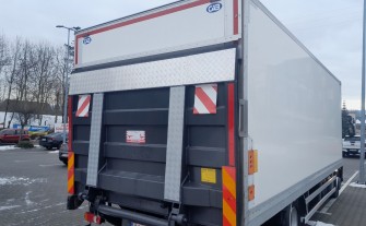 zabudowa izoterma kontener + winda