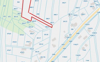 Borzęta, działka rolna na sprzedaż, blisko lasu