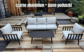Meble tarasowe aluminium