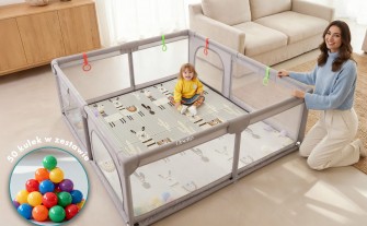 Kojec dziecięcy z matą piankową