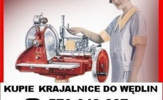 Stara ręczna krajalnica do wędlin, waga KUPIE