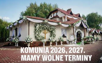 KOMUNIA 2026, 2027.2028.. "Dallas" Myslenice Borzeta OSTATNIE WOLNE TERMINY! 🌸 Specjalna Oferta 225 Złotych/Os.