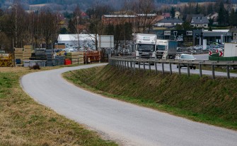 Myślenice, Krzyszkowice. Po otwarciu węzłów na zakopiance znikną lewoskręty. Bez dróg serwisowych kierowcy będą nadkładać kilometry