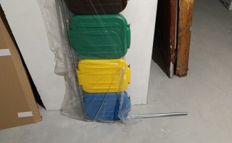 Kosz, Stojak do segregacji śmieci