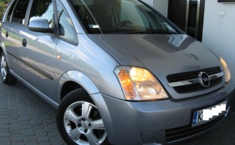 Śliczny !! Opel Meriva COSMO 1.6+GAZ BRC !! Klima,Alufelgi 120zł =450km opłaty 2027r