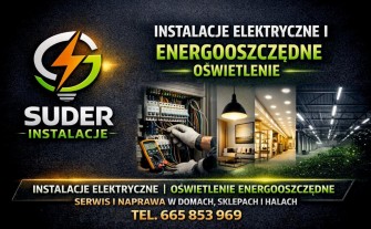 Instalacje elektryczne  oświetlenie energooszczędne