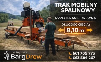 Trak mobilny / przejezdny spalinowy