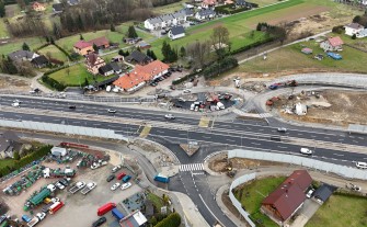 Zakopianka. Otwarcie ruchu na węźle w Krzyszkowicach jednak po świętach