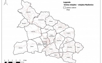 Gmina Myślenice. Kolejne sołectwa czeka wprowadzenie nazw ulic