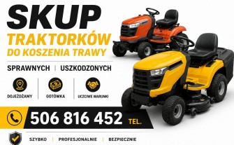 SKUP TRAKTORKÓW TRAKTORÓW DO TRAWY KOSIAREK TRAKTOR