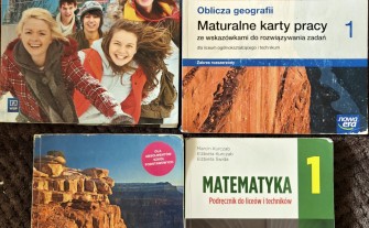 Książki do liceum, technikum klasa 1