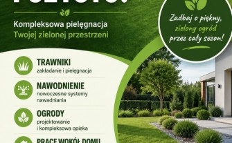 Usługi ogrodnicze.