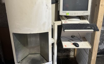 Maszyna do mieszania farb ŚNIEŻKA KOLOR + komputer sterujący – sprawna