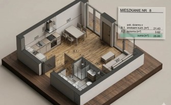 Ostatnia kawalerka na osiedlu w Zawadzie