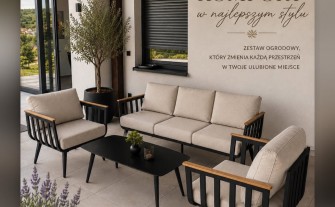 Meble tarasowe aluminium