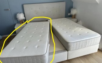 Oddam materac IKEA Hesseng + stelaż
