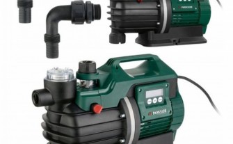 Wydajna Pompa Ogrodowa Parkside PHGA 1300 A1 | 5000 l/h | 5 Bar | LCD / Timer | jak NOWA