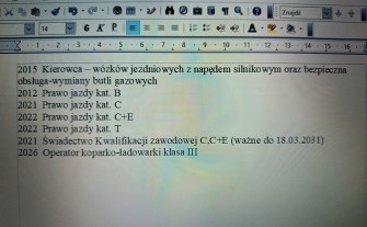 Szukam pracy wywrotki
