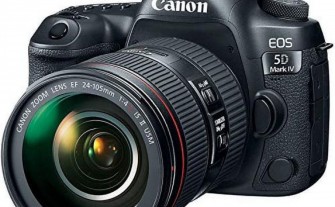 Canon EOS 5D Mark IV DSLR Camera with 24-105mm f4L II Lens