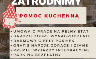 Pomoc kuchenna - pełny etat